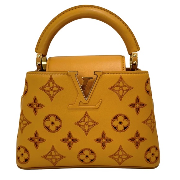 Louis Vuitton Handbags - Louis Vuitton Capucines Cutout Broderie Mini